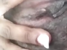 amateur babe ebony bbw hairy masturbation milf playing pov